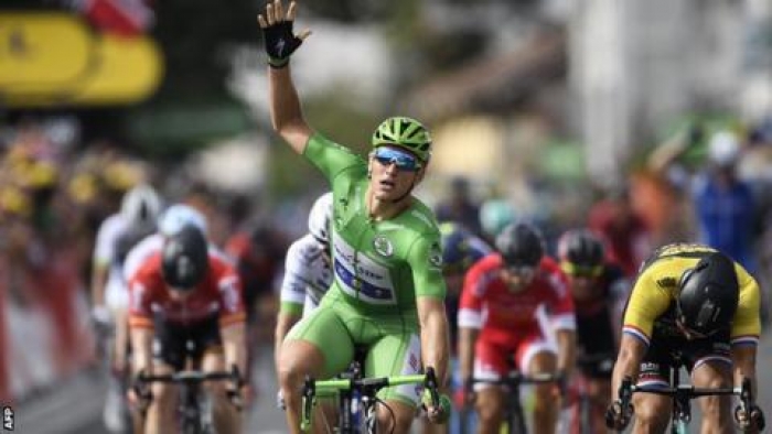 Tour de France 2017: Marcel Kittel 11. Sahayı kazandı, Chris Froome genel başkanlığını koruyor