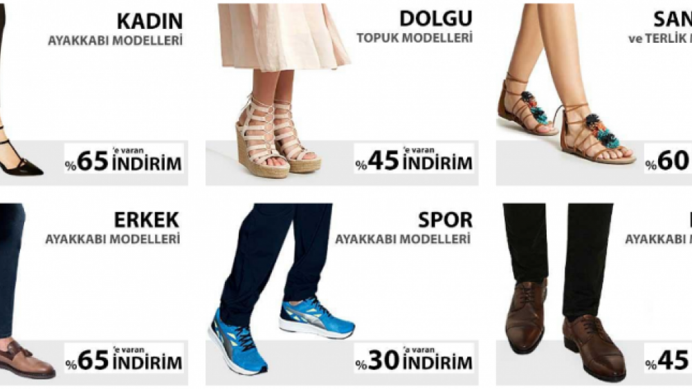 Türkiye'nin İndirimli Kadın Ayakkabı Sitesi