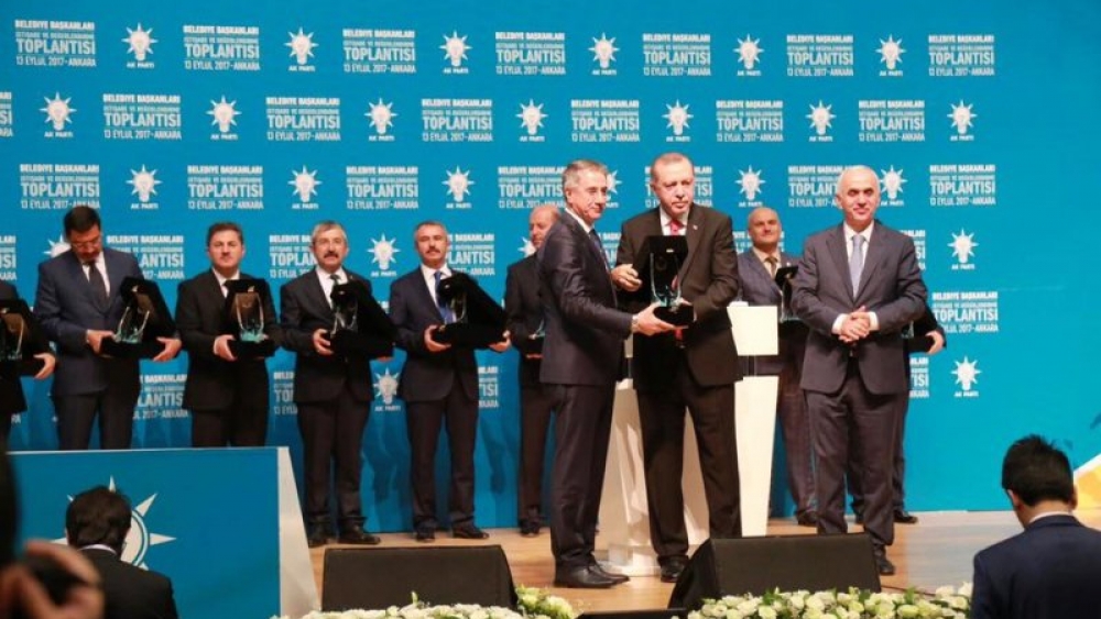 Cumhurbaşkanı Erdoğan’dan Elazığ’a Ödül