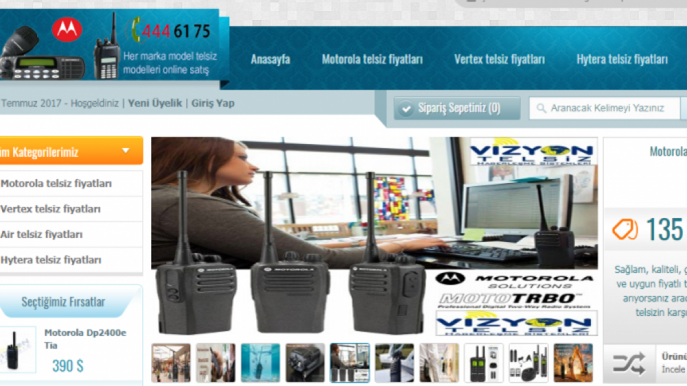 Motorola ve Lisansız Telsiz Fiyatları Ne Kadar