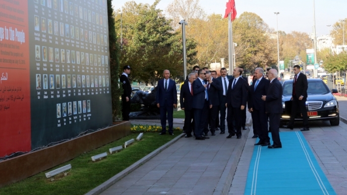 TBMM Başkanı Kahraman'dan Başkan Uysal'a Ziyaret